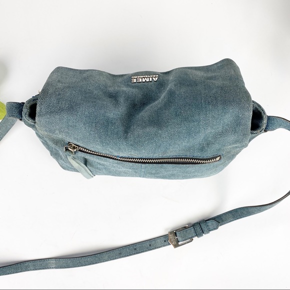 SOLD Aimee Kestenberg Denim Leather Crossbody - Picture 6 of 8